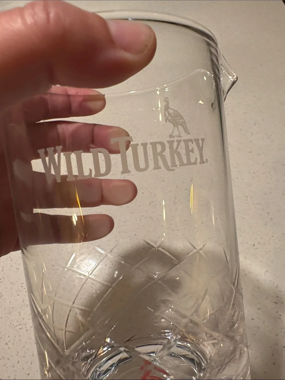 Wild Turkey branded clear